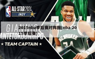 2015nba季后赛对阵图(nba 2015季后赛)