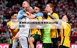 世界杯2018积分榜(世界杯2018f组积分)